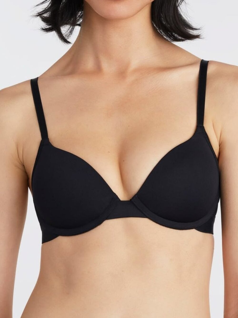 Pepper Women's Lift Up Bra in Black Size 38AA